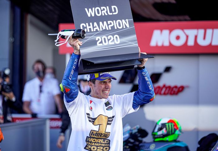 Joan Mir pembalap Suzuki terakhir yang juara dunia pada tahun 2020