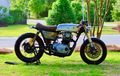 Yamaha XS650 Cafe Racer, Tampang Retro Tapi Kaki-kaki Wajib Mewah