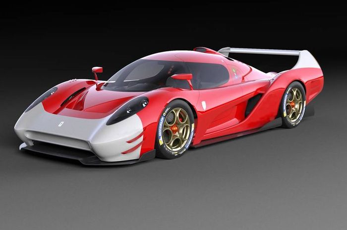 Hypercar SGC 007 yang rencananya dipakai di kejuaraan dunia balap ketahanan musim 2020/21