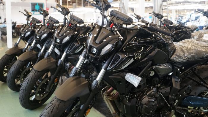 Yamaha MT-07 menjadi motor keluarga MT series yang diproduksi di Indonesia