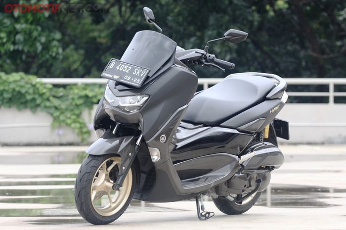 All New Yamaha NMAX 155 dengan panel karbon