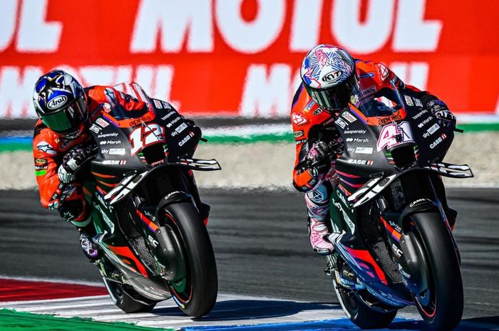 Timnya meraih sukses dalam MotoGP 2022, Aprilia mengakui sponsor besar mulai menunjukkan minatnya untuk kerja sama pada musim depan