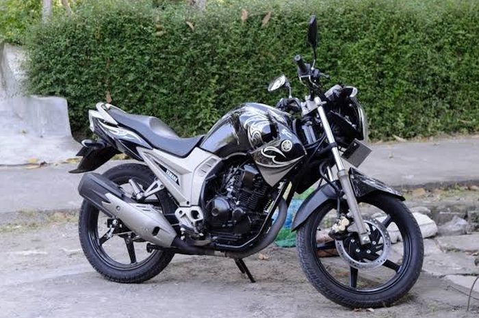 Ilustrasi Yamaha New Scorpio Z tahun 2014