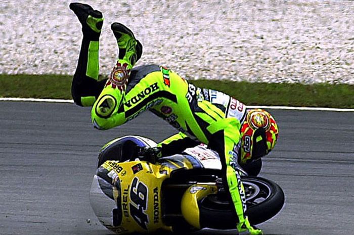 Cerita pengalaman pertama Valentino Rossi naik ke kelas premier MotoGP