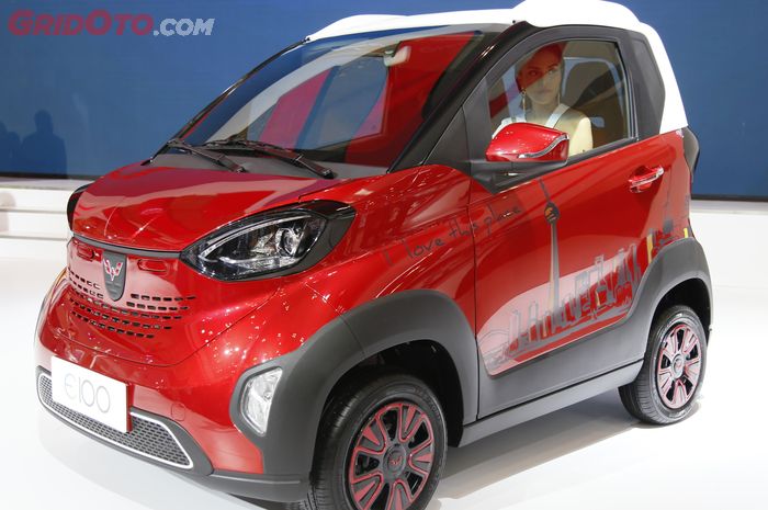 Wuling E100 saat di perkenalkan di GIIAS 2018