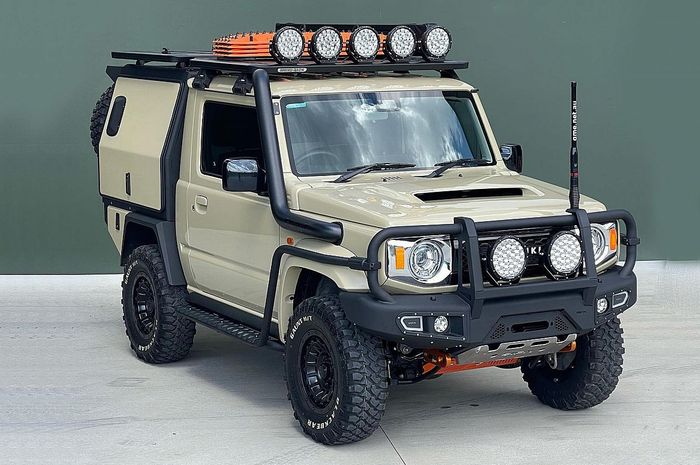 Maxtrax bikin Suzuki Jimny bertampang Toyota Land Cruiser 79