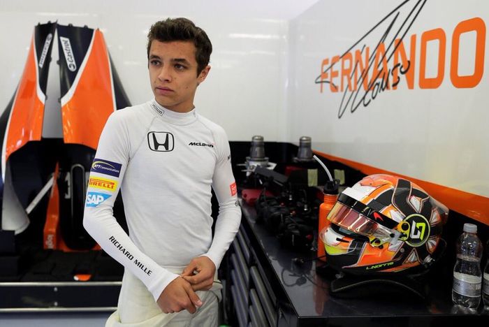 Test driver tim Mclaren, Lando Norris dikatikan bergabung ke tim Toro Rosso
