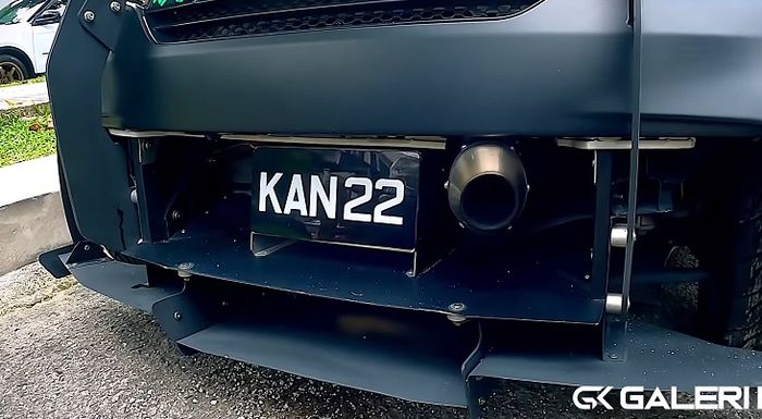 Modifikasi Honda S660 mengadopsi knalpot khusus superbike