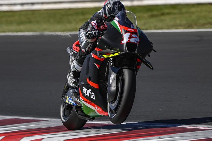 Resmi jadi pembalap reguler Aprilia mulai MotoGP Aragon 2021, begini perhitunan poin milik Maverick Vinales