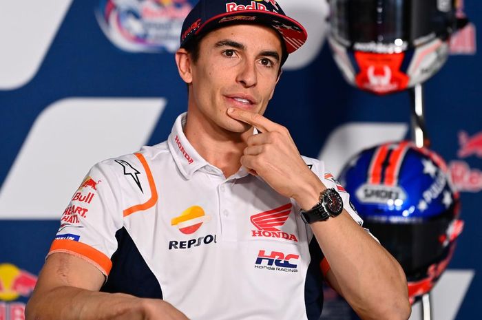 Takut cedera diplopia kambuh lagi, Marc Marquez  tidak Ingin kecelakaan di MotoGP Amerika Serikat 2022