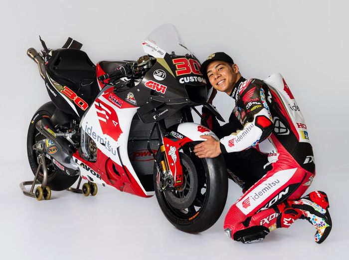 LCR Honda Idemitsu yang masih diperkuat Takaaki Nakagami untuk MotoGP 2023