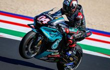 Andrea Dovizioso Dibuat Heran, Fabio Quartararo Bisa Moncer Pakai Motor Yamaha di MotoGP San Marino 2021