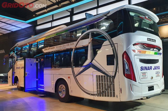 Bus Suites Combi Family Series milik PO Sinar Jaya bikinan Laksana bakal segera dioperasikan
