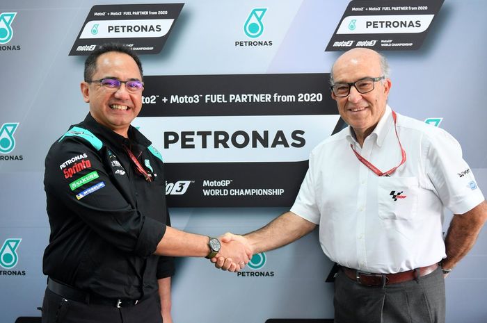  Petronas dipastikan akan menjadi supplier bahan bakar untuk pacuan Moto3 dan Moto2 World Championship mulai musim 2020