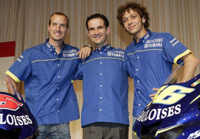 Davide Brivio bekerja bersama Valentino Rossi sejak awal kedatangannya ke Yamaha