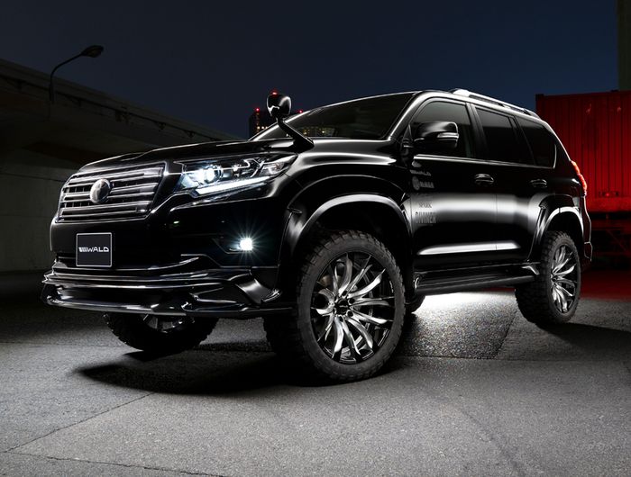 Modifikasi Toyota Land Cruiser Prado tampil garang garapan Wald International, Jepang