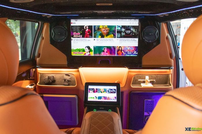 Modifikasi KIA Grand Carnival asal Vietnam punya kabin mewah bak jet pribadi