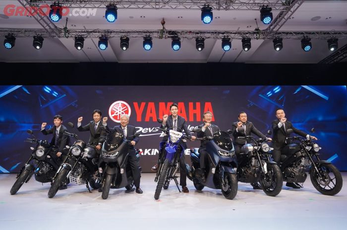 Gebrakan Yamaha meluncurkan 3 model baru sekaligus