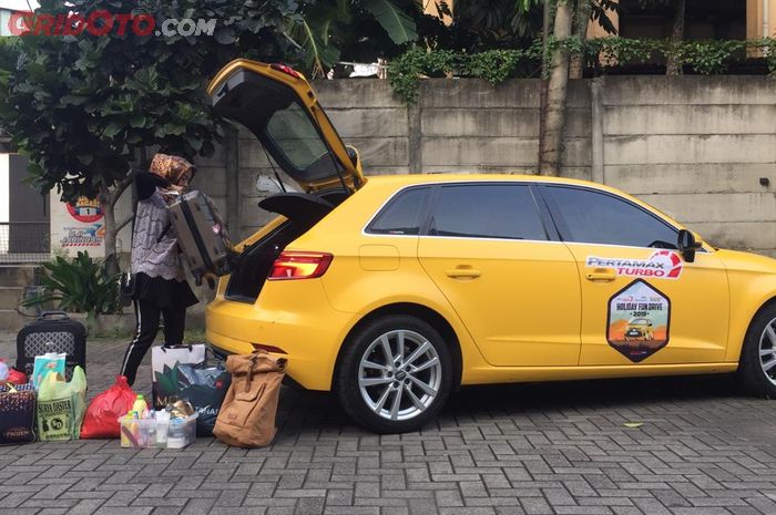 Audi A3 Sportback ternyata punya bagasi cukup lega