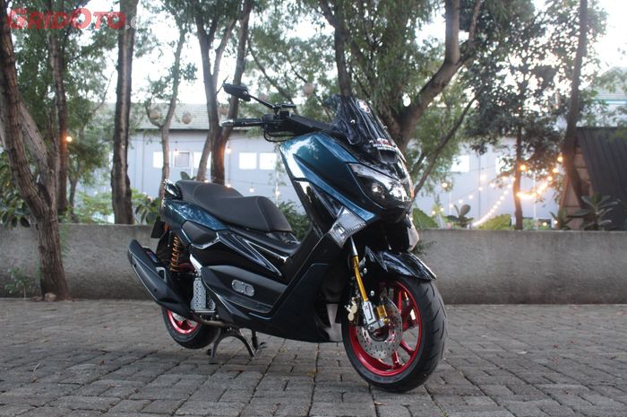 Yamaha NMAX Lama dimodif simpel, tampil manis