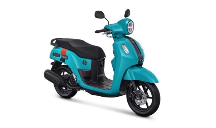 Yamaha Fazzio Neo warna cyan