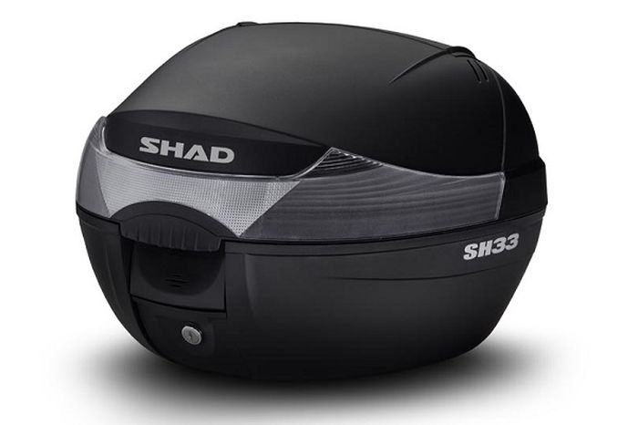 Top box SHAD SH39 carbon dan sandaran punggung