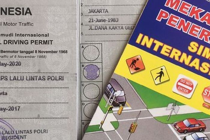 Proses pembuatan SIM Internasional