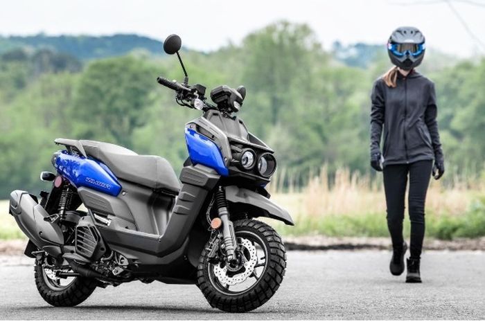 Yamaha Zuma punya aura adventure yang kental