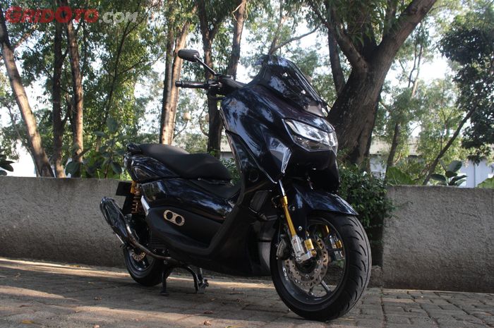 Yamaha All New NMAX modif kaki-kaki mewah 