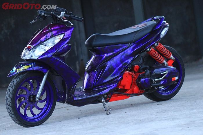 Suzuki Skydrive 2009 Tampilan Nyeleneh Si Motovloger