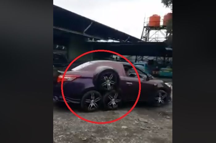 Modifikasi ekstrem Toyota Vios