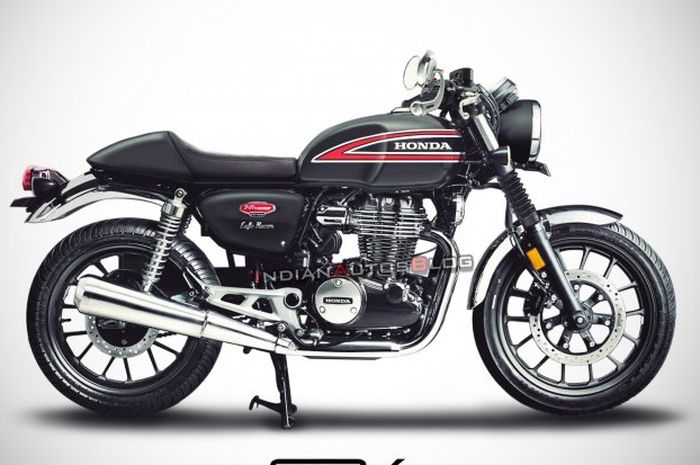 dijual Rp 30 jutaan, begini tampilan Honda H'Ness CB350 bergaya Cafe Racer