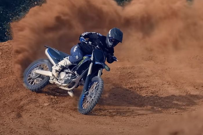 Yamaha YZ250F salah satu trail CBU Yamaha yang dijual di Indonesia