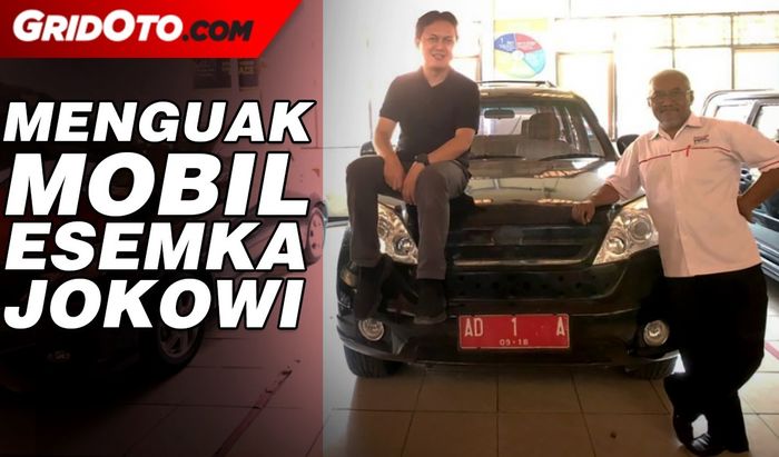 Mobil Esemka yang dipakai Jokowi saat menjabat Walikota Solo