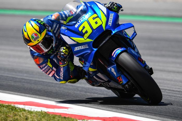 Pembalap Suzuki Ecstar, Joan Mir mengaku puas dengan kecepatan motornya pada saat tes MotoGP Catalunya