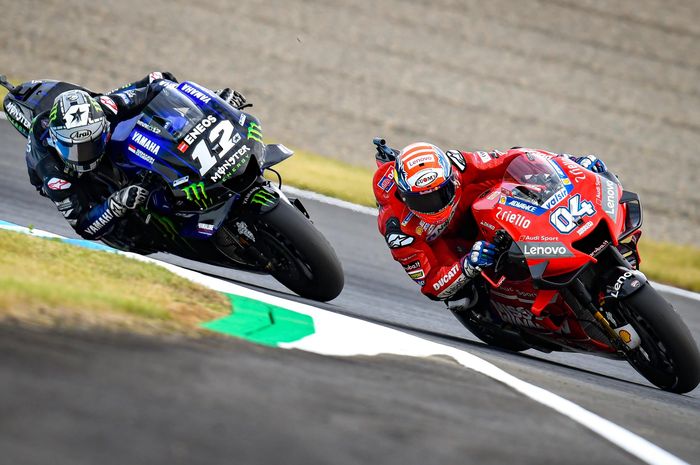 Maverick Vinales mengaku heran karena kesulitan untuk menyalip Andrea Dovizioso saat balapan di MotoGP Jepang 2019