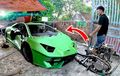 Alamak Lamborghini Aventador Ini Berbodi Kardus Bermesin Motor 150cc