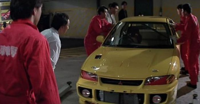 Mitsubishi Lancer Evolution III di film Thunderbolt