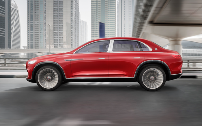 Vision Mercedes-Maybach Ultimate Luxury tampil tinggi seperti SUV