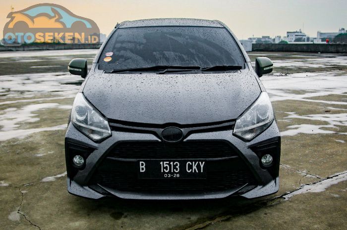 Kisaran harga Toyota Agya 1.2 G seken tahun 2021.