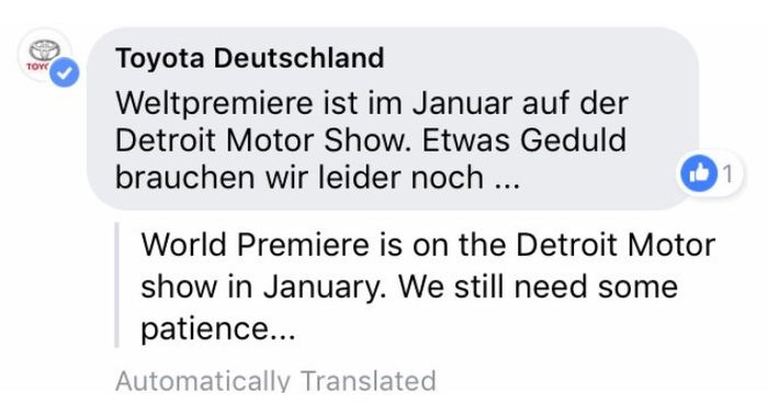 Komentar Toyota Jerman