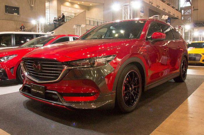Modifikasi Mazda CX-8 tampil agresif hasil garapan Knight Sports, tuner asal Jepang