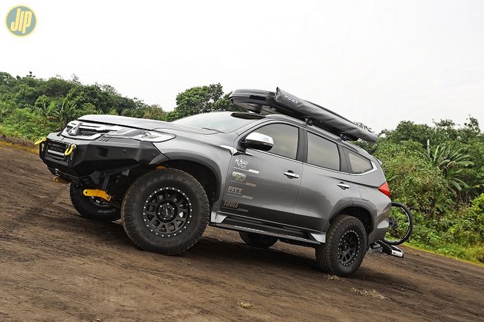 Modifikasi SUV Mitsubishi Pajero Sport Dakar Ini Makin 