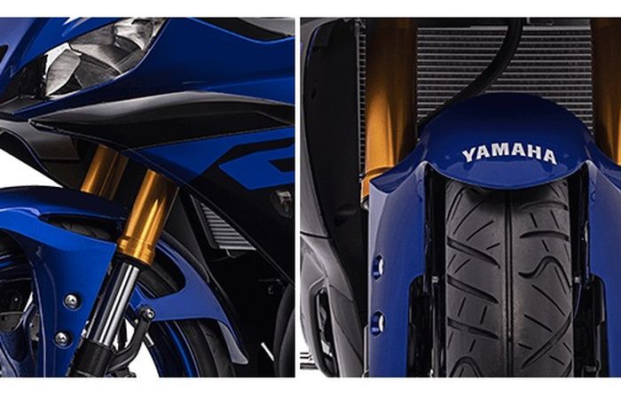 Yamaha New R25 dibekali upside down