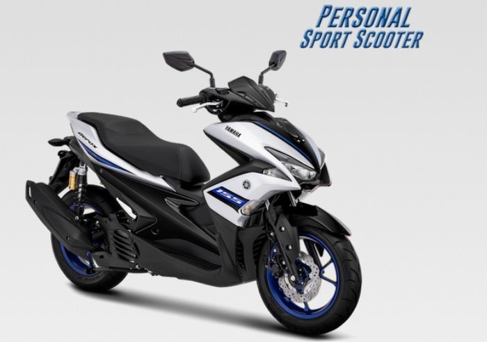 Yamaha Aerox R-Version cuma tersedia satu warna