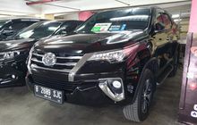 Intip Harga Toyota Fortuner Bensin 2019 Bekas Kini Makin Murah, Simak