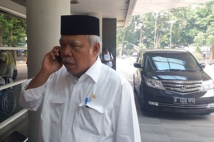 Menteri Pekerjaan Umum dan Perumahan Rakyat (PUPR) Basuki Hadimuljono saat ditemui pada Rabu (16/5/2018) siang di kantor Kementerian PUPR.