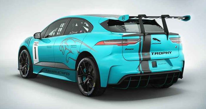 Jaguar I-Pace eTROPHY Back