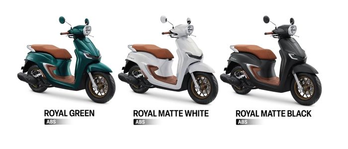 Pilihan warna Stylo 160 ABS