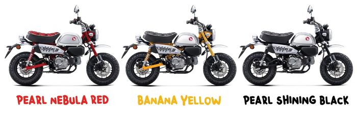 Pilihan warna Honda Monkey 125